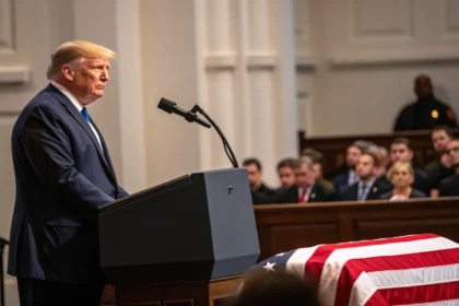 trump admits hating opponents kirk memorial